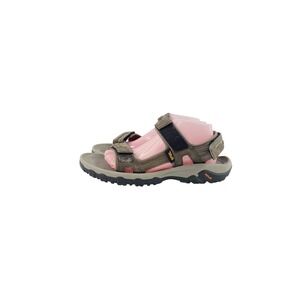 Teva, Solid Open Toe Synthetic Rubber Outdoor, Sport Sandals, Men Size 10 Brown.